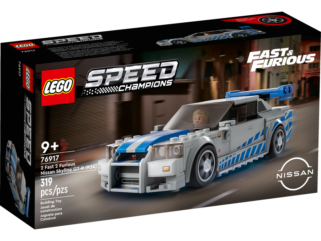 LEGO® Speed Champions Nissan Skyline GT-R (R34)