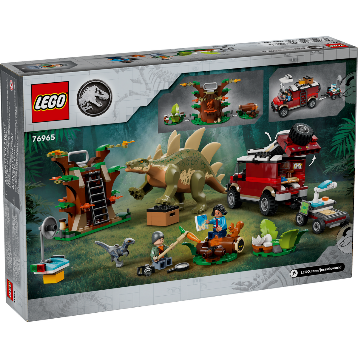 LEGO® Jurassic World Dinosaur Missions: Stegosaurus Discovery