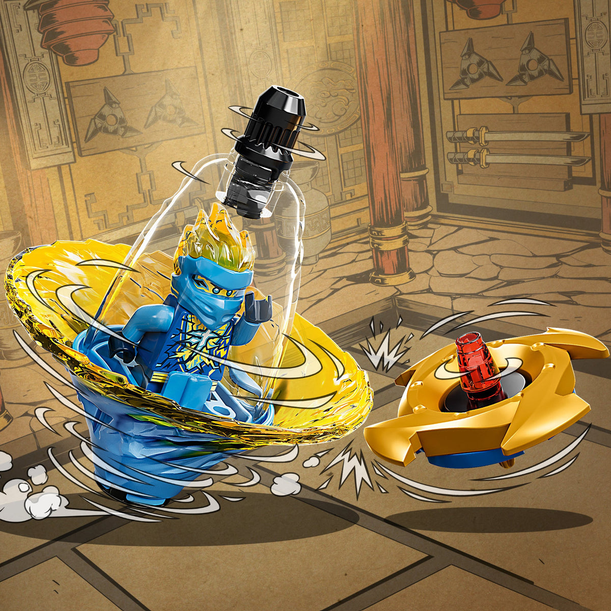 LEGO® NINJAGO® Jays Spinjitsu Ninja Training