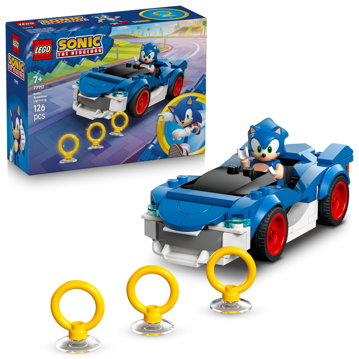 LEGO® Sonic the Hedgehog™ Sonic: Speedster Lightning