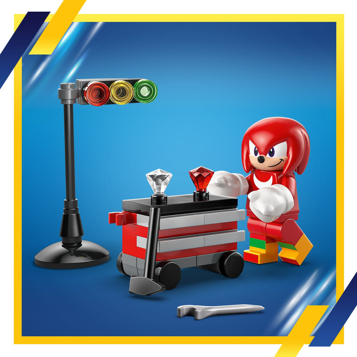 LEGO® Sonic the Hedgehog™ Silver’s Car vs. Knuckles’ Monster Truck