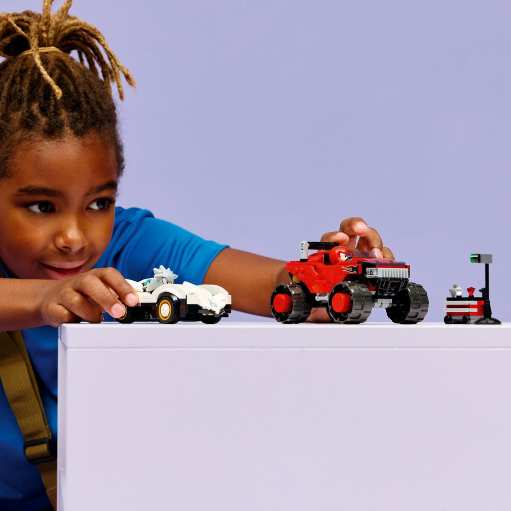 LEGO® Sonic the Hedgehog™ Silver’s Car vs. Knuckles’ Monster Truck