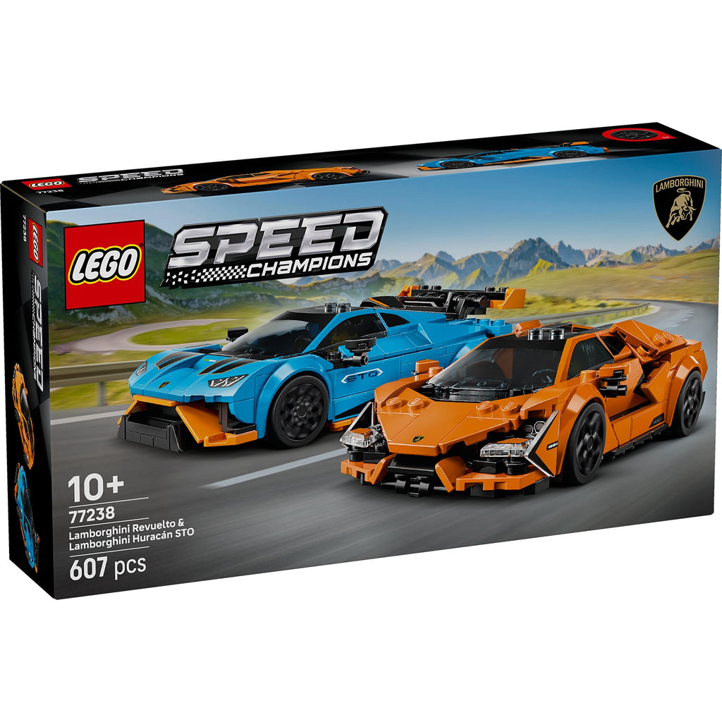 LEGO® Speed Champions Lamborghini Revuelto & Huracán STO