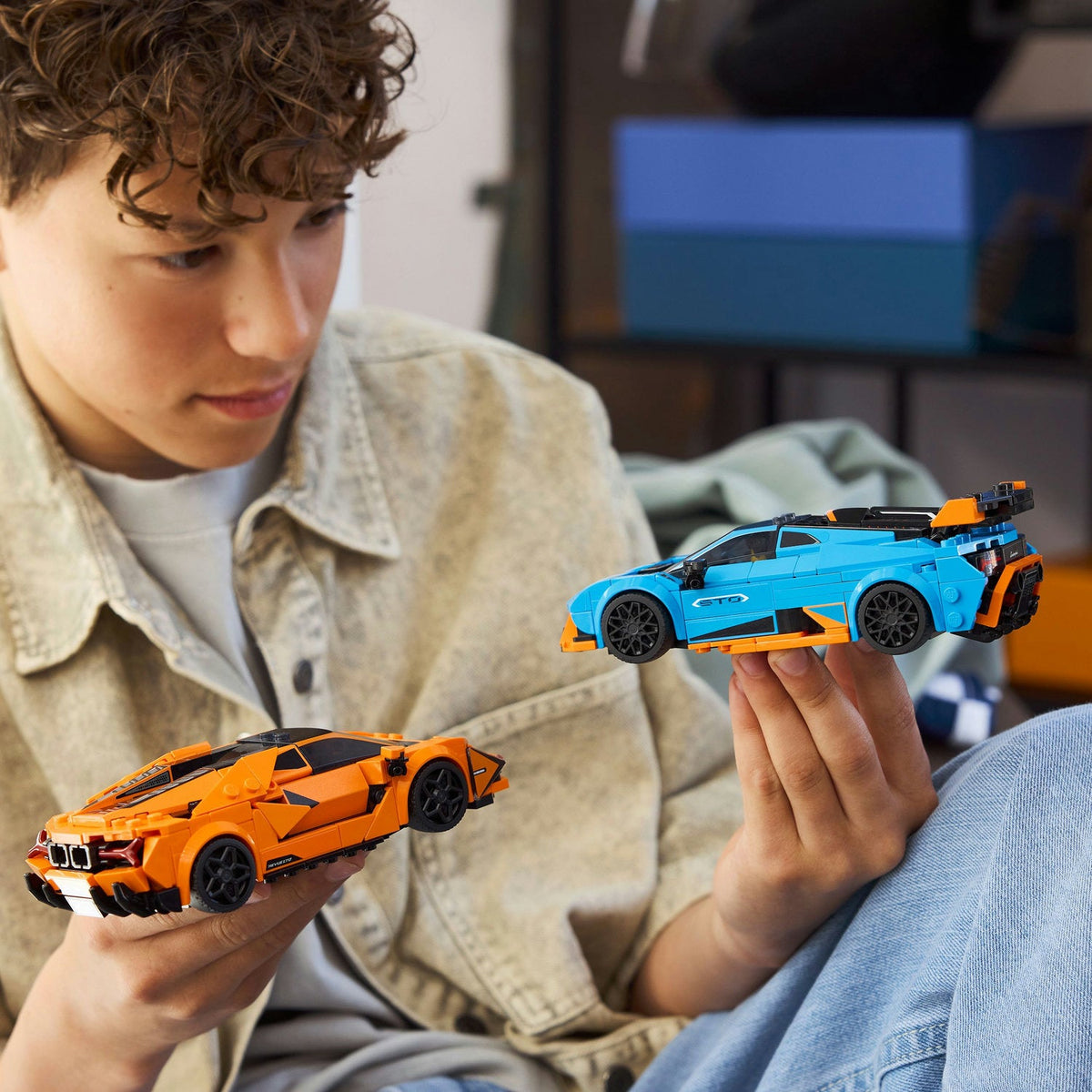 LEGO® Speed Champions Lamborghini Revuelto & Huracán STO