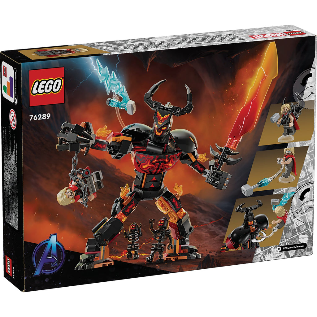 LEGO® Marvel Thor vs. Surtur Construction Figure