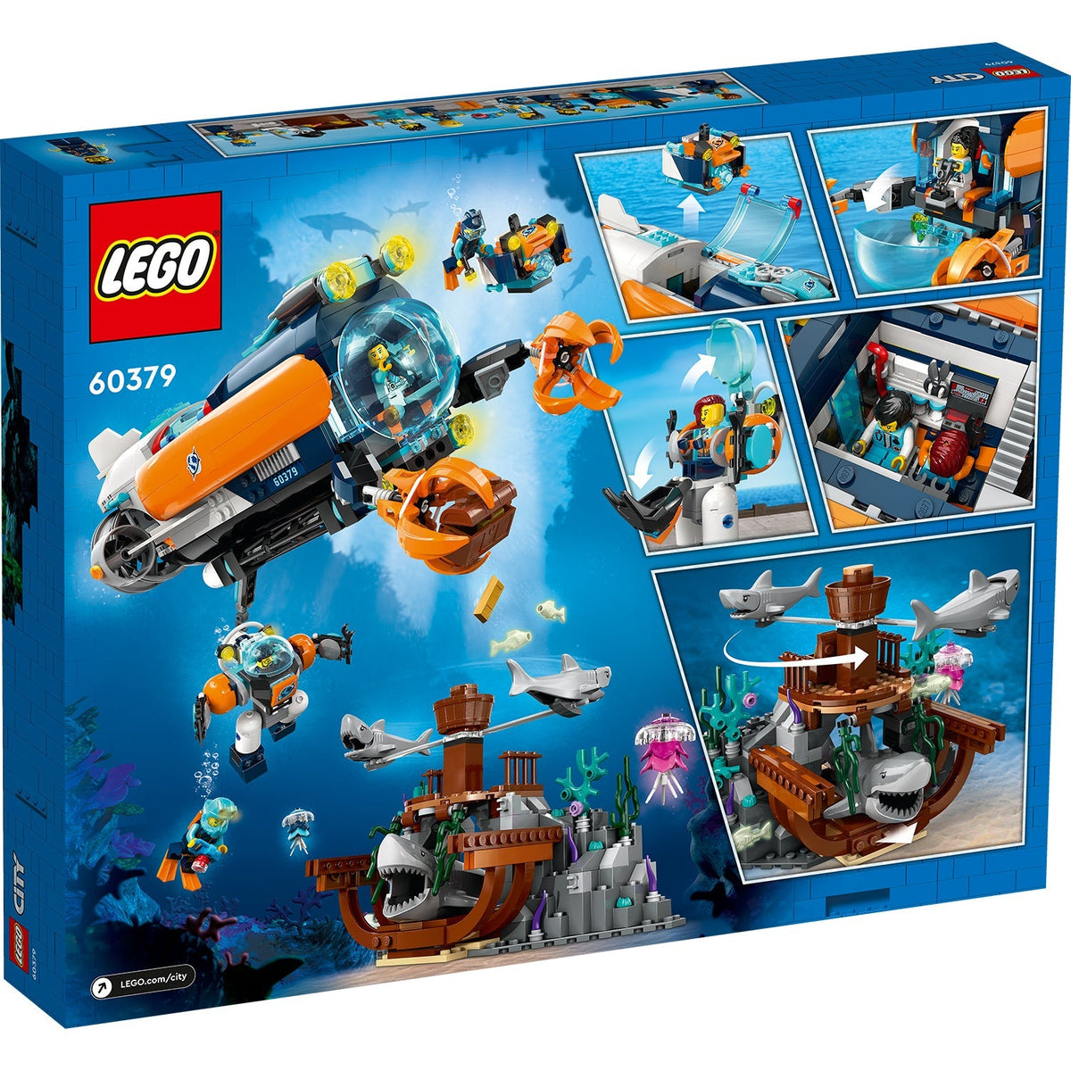 LEGO® City Deep-Sea Explorer Submarine