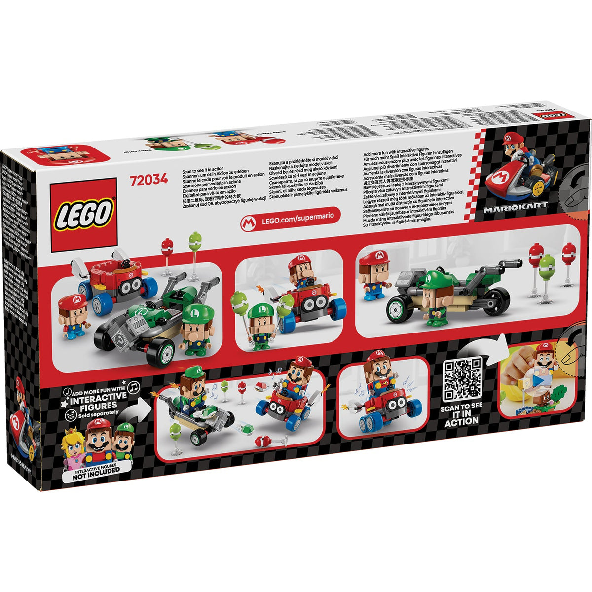 LEGO® Super Mario™: Mario Kart™ – Baby Mario vs. Baby Luigi