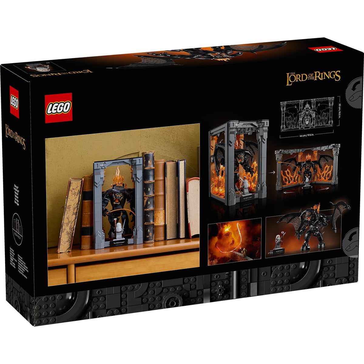LEGO® Icons The Lord of the Rings: Balrog™ Book Nook