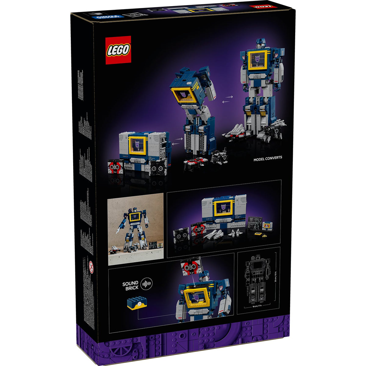 LEGO® Icons Transformers: Soundwave