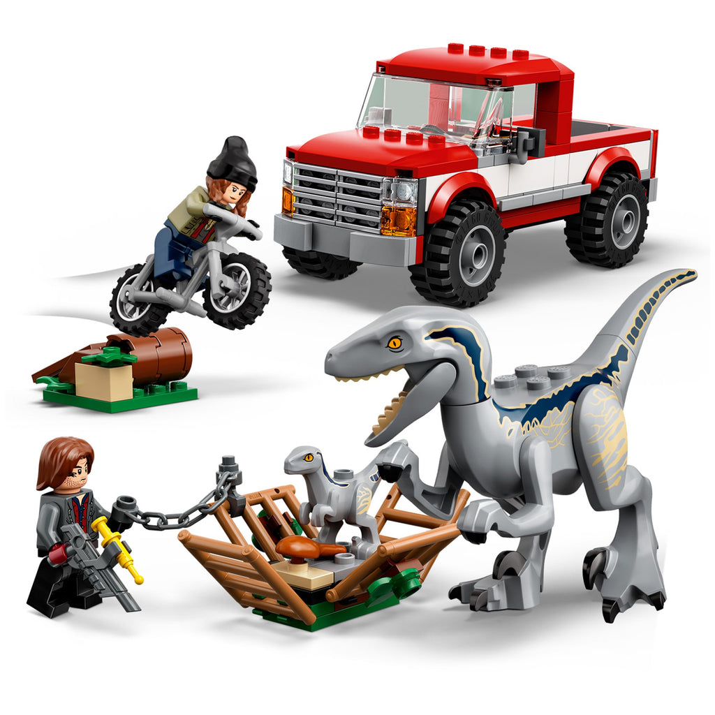 LEGO® Jurassic World Blue & Beta Velociraptor Capture