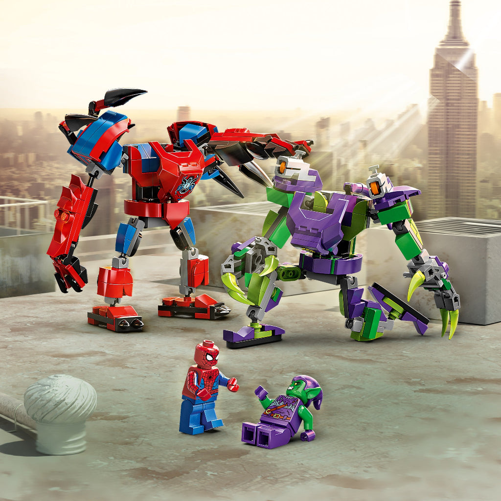 LEGO® Marvel Spider-Man & Green Goblin Mech Battle