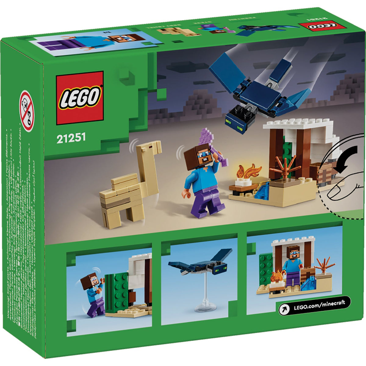 LEGO® Minecraft® Steve's Desert Expedition