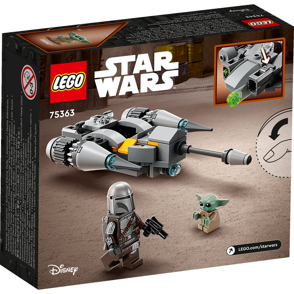 LEGO® Star Wars™ The Mandalorian’s N-1 Starfighter™ Microfighter