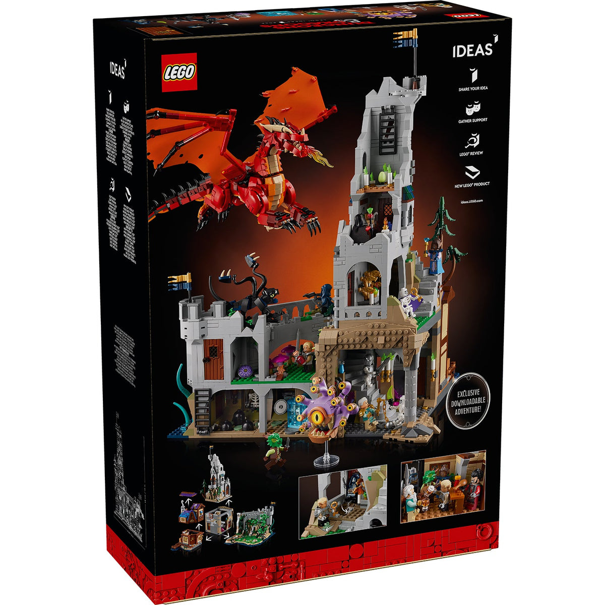 LEGO® Ideas Dungeons & Dragons: Red Dragon’s Tale