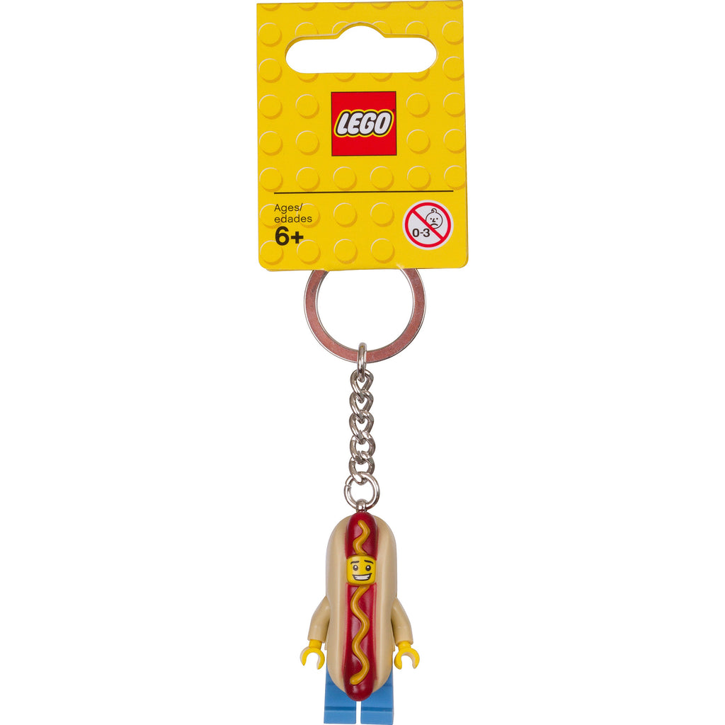 LEGO® Hot Dog Guy Keyring