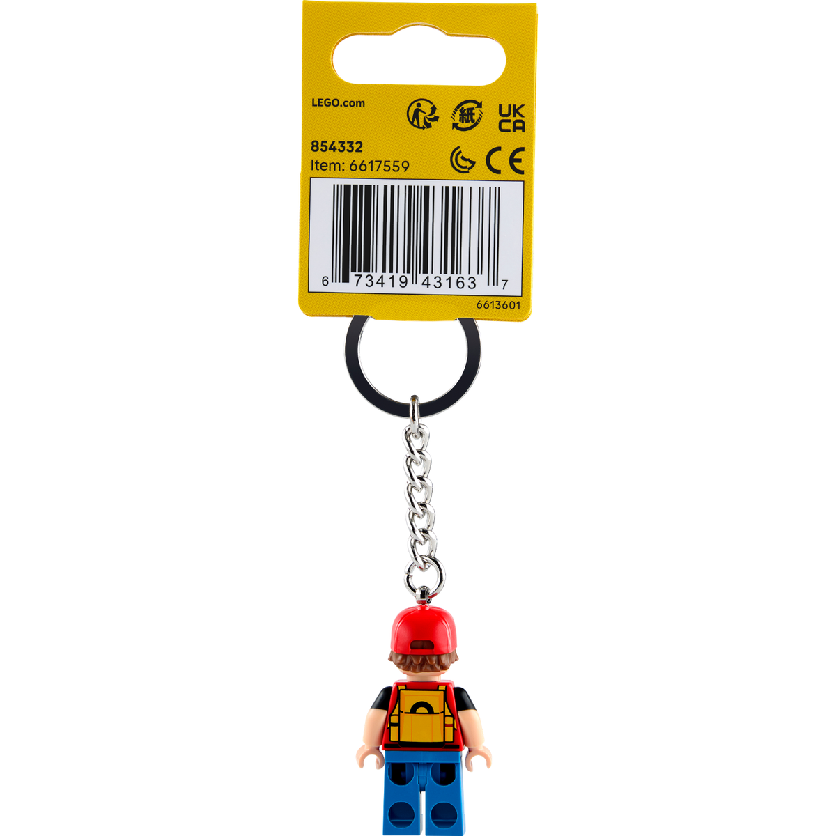 LEGO® Pokémon™ Red Keyring