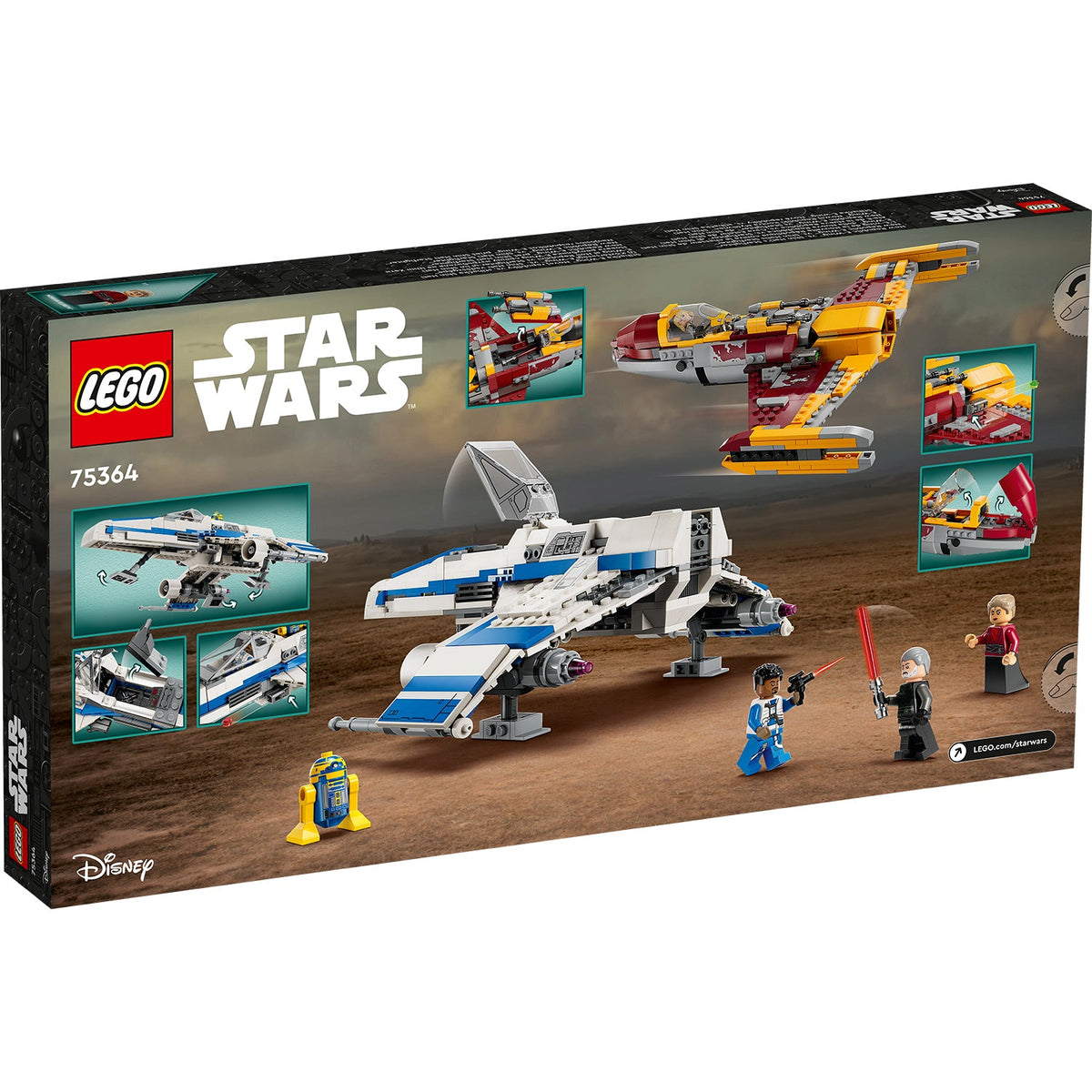 LEGO® Star Wars™ New Republic E-Wing™ vs. Shin Hati’s Starfighter™