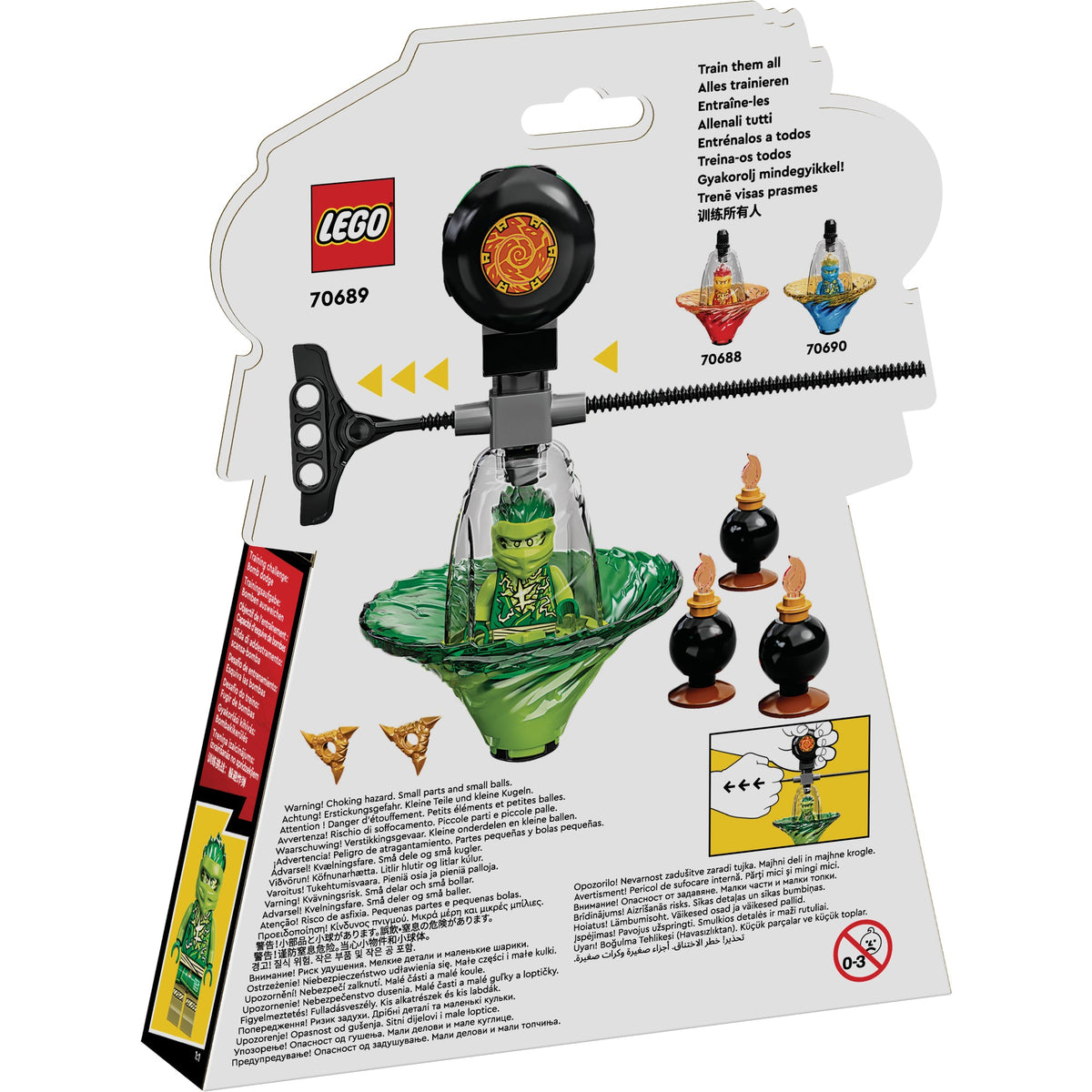 LEGO® NINJAGO® Lloyds Spinjitsu Ninja Training