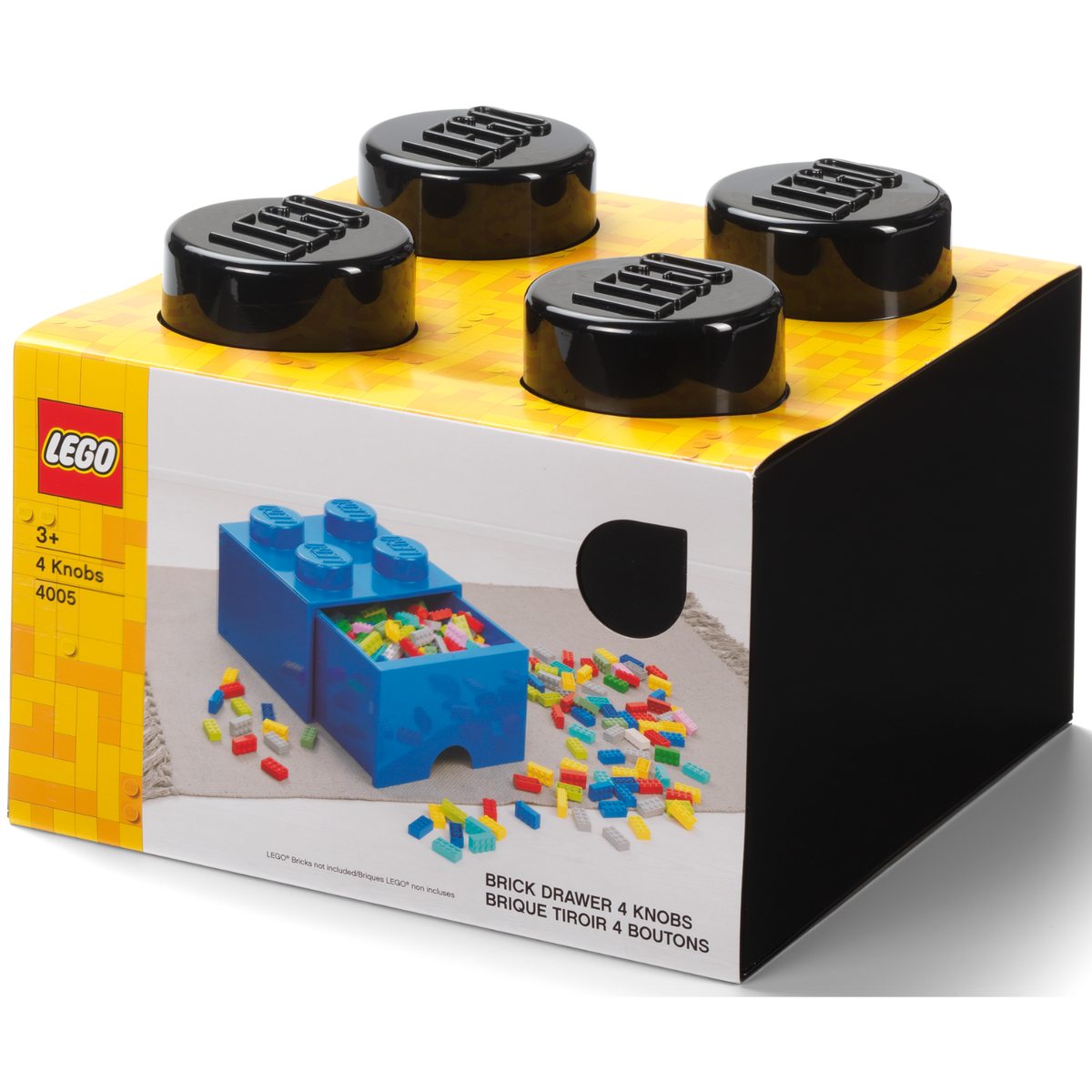 LEGO Brick Drawer 4 - Black