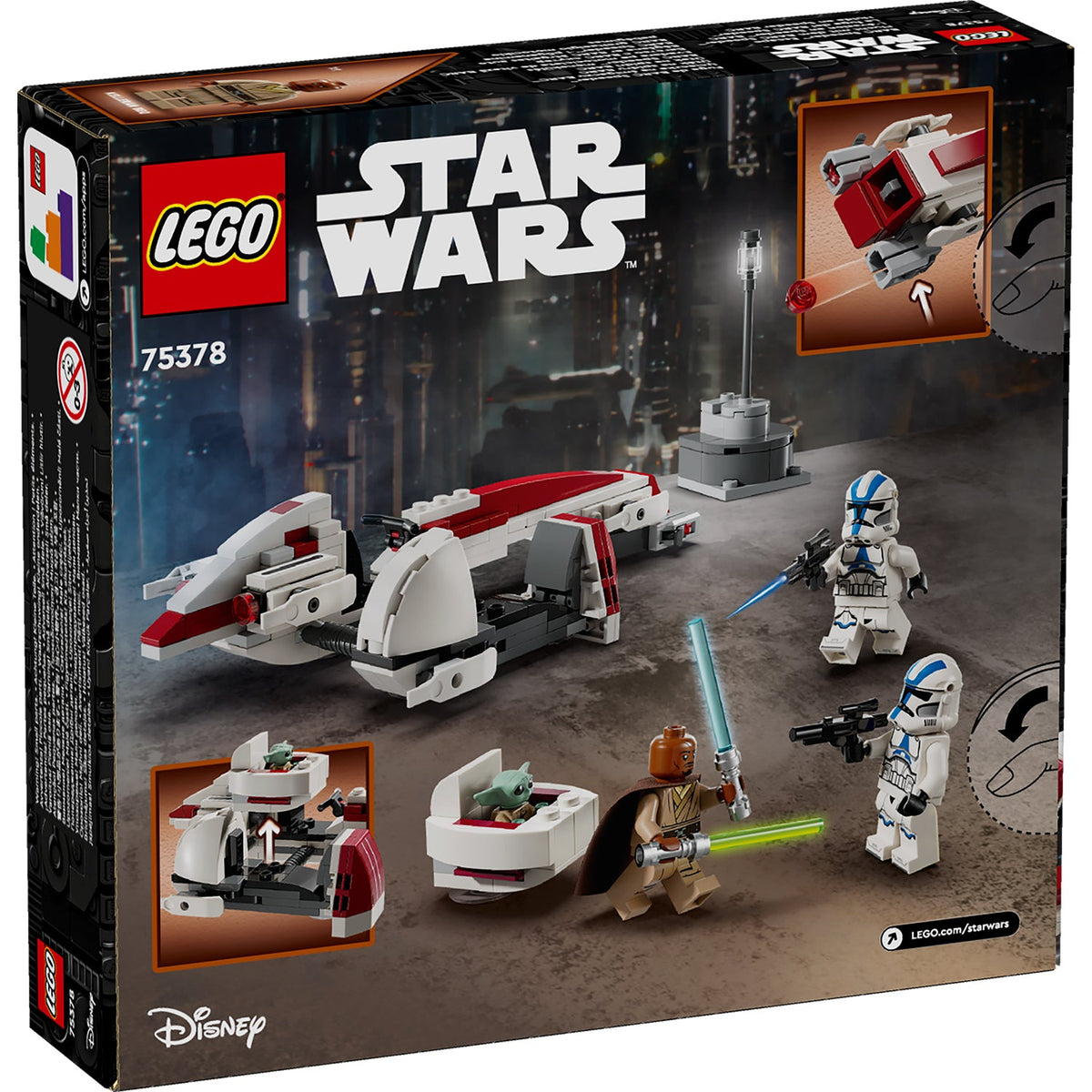 LEGO® Star Wars BARC Speeder™ Escape