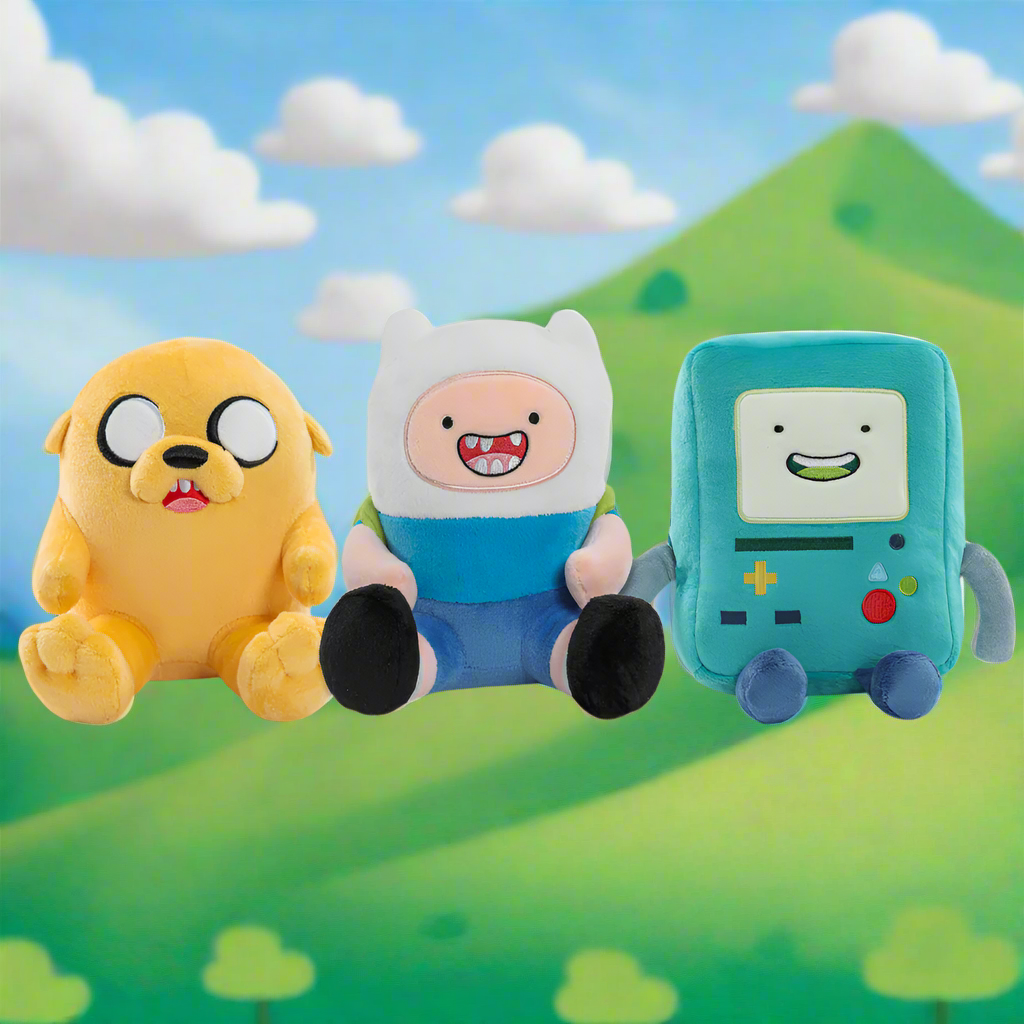 Adventure Time – Jake, Finn & BMO Phunny Plush Bundle - SOLD OUT!