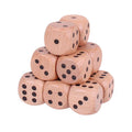 Natural Giant Dice (Pack of 12)