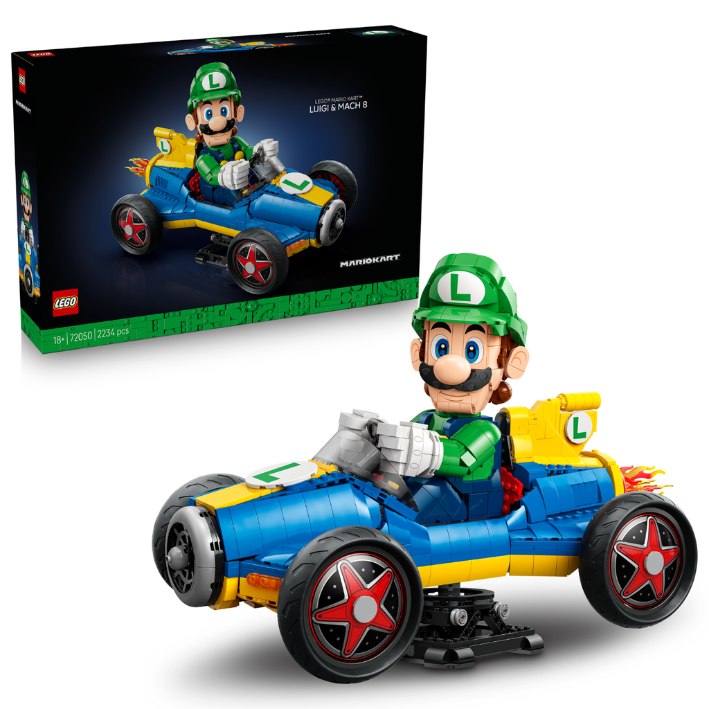 LEGO® Mario Kart™ – Luigi & Mach 8