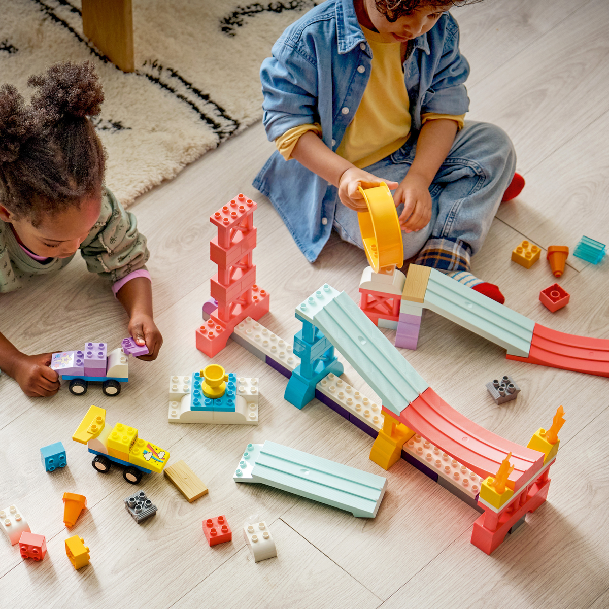 LEGO® DUPLO® Town 3 in 1 Creative Ramps with Vehicles