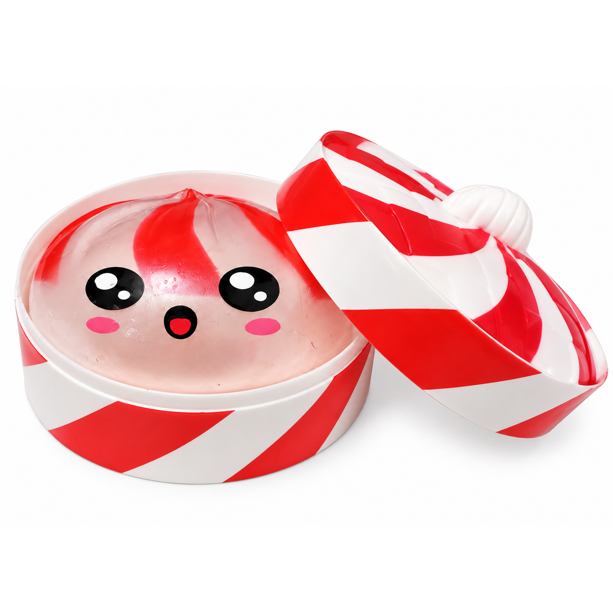 Fun Doh 4 Inch Merry Squishmas Christmas Dumpling Squishy Sensory Toy - Assorted