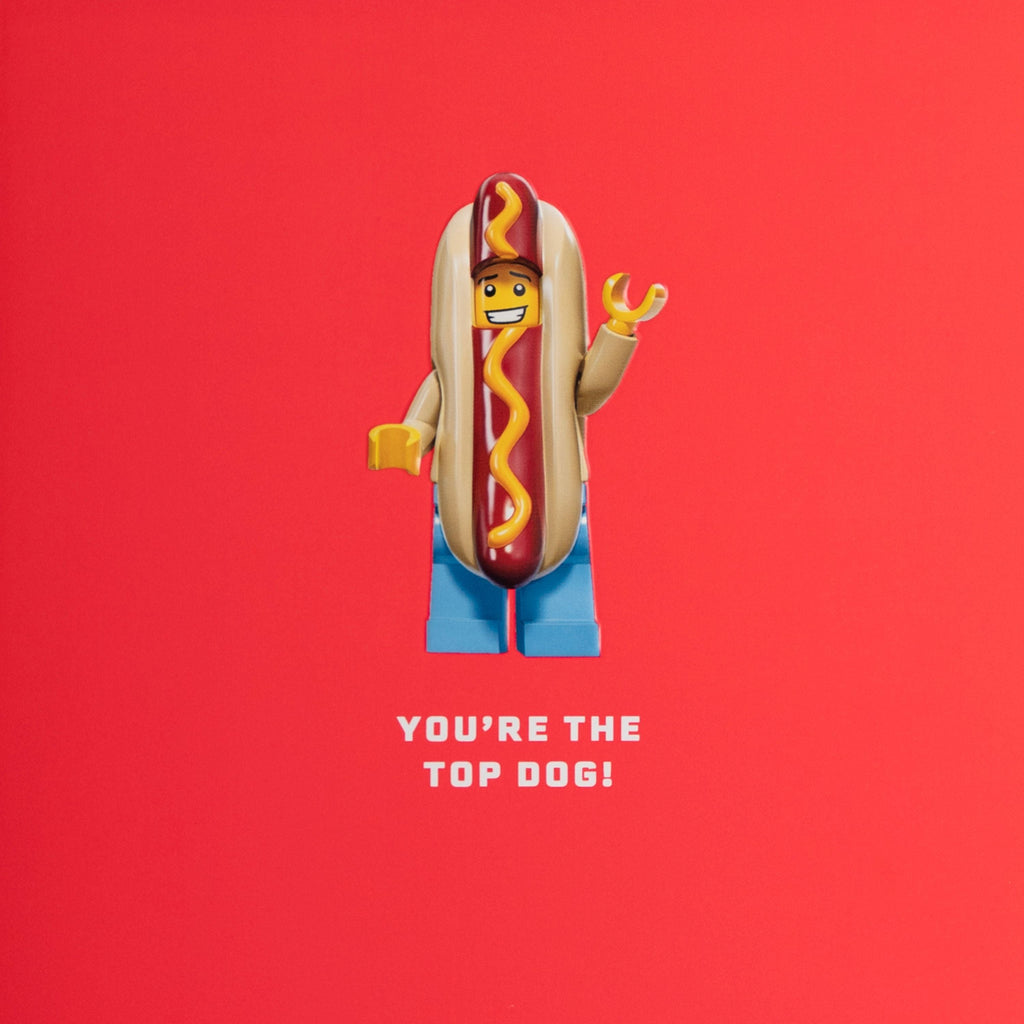 Greeting Card - You're the Top Dog