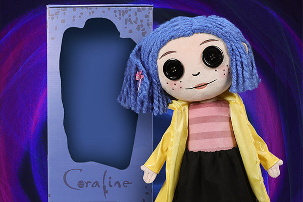 Coraline 24" Premium Plush Doll in Gift Box