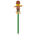 Gingerbread Man Pencil - Pack of 2