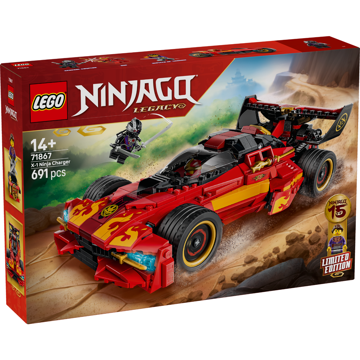 LEGO® NINJAGO® X-1 Ninja Charger 15th Anniversary