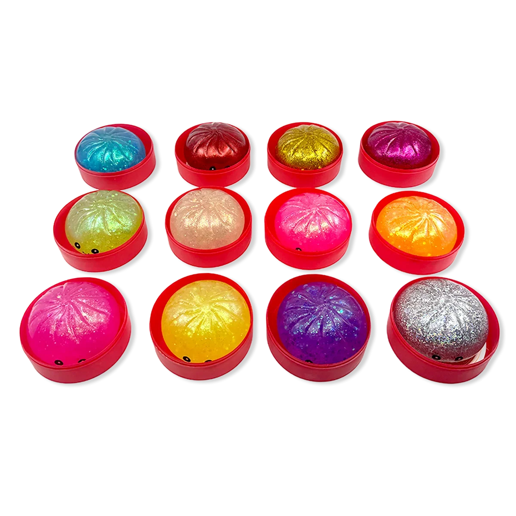 Fun Doh 4 Inch Mystery Dumpling Fortune Cookie Series Squishy Toy