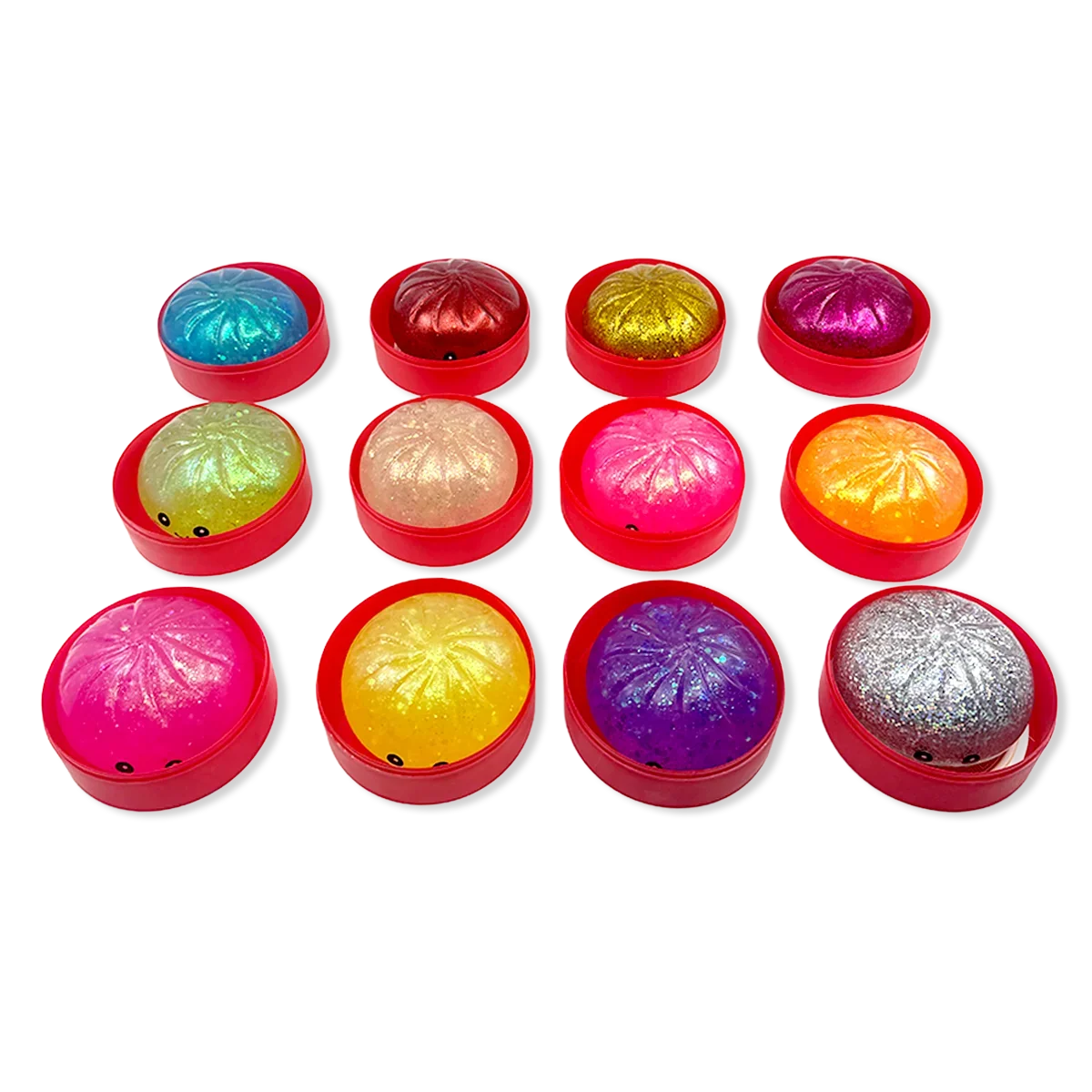 Fun Doh 4 Inch Mystery Dumpling Fortune Cookie Series Squishy Toy