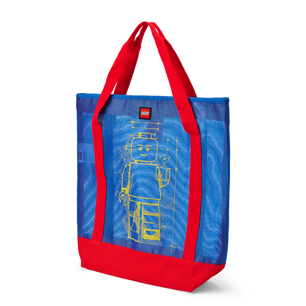 LEGO® Large Mesh Tote - Minifigure