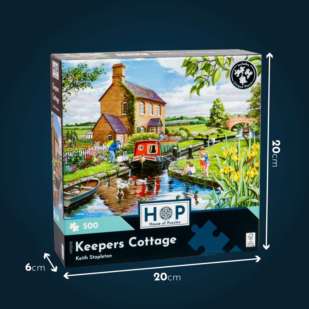 4 x 500 - Going Places 500 Piece Jigsaw Puzzle