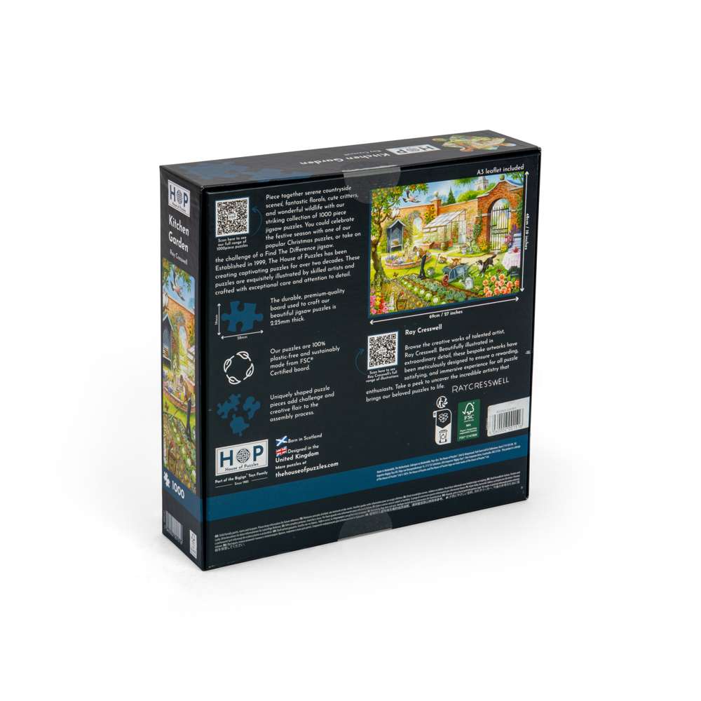 Kitchen Garden - 1000 Piece Jigsaw Puzzle