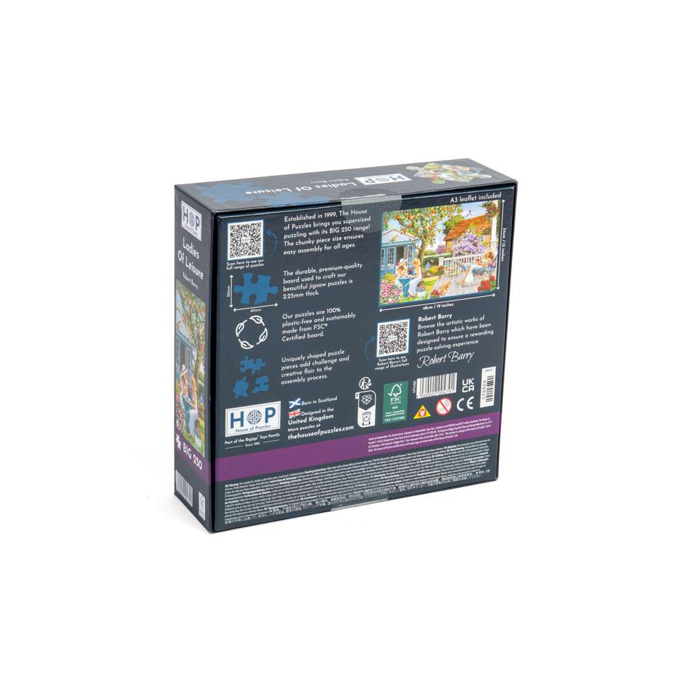 Ladies Of Leisure - BIG 250 Piece Jigsaw Puzzle