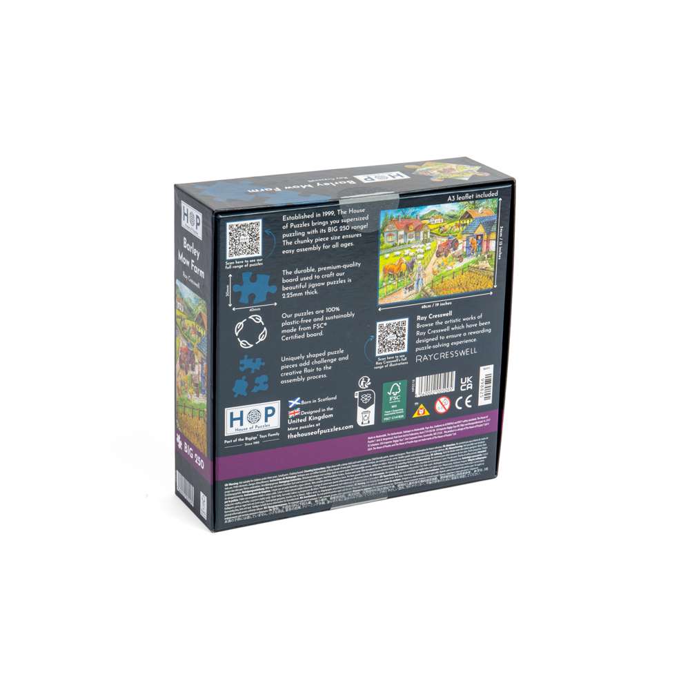 Barley Mow Farm - BIG 250 Piece Jigsaw Puzzle