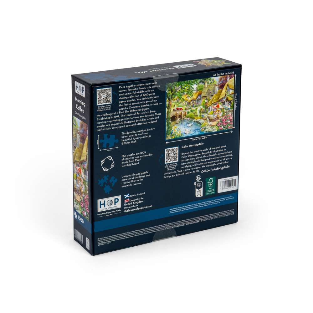 Morning Coffee - 1000 Piece Jigsaw Puzzle