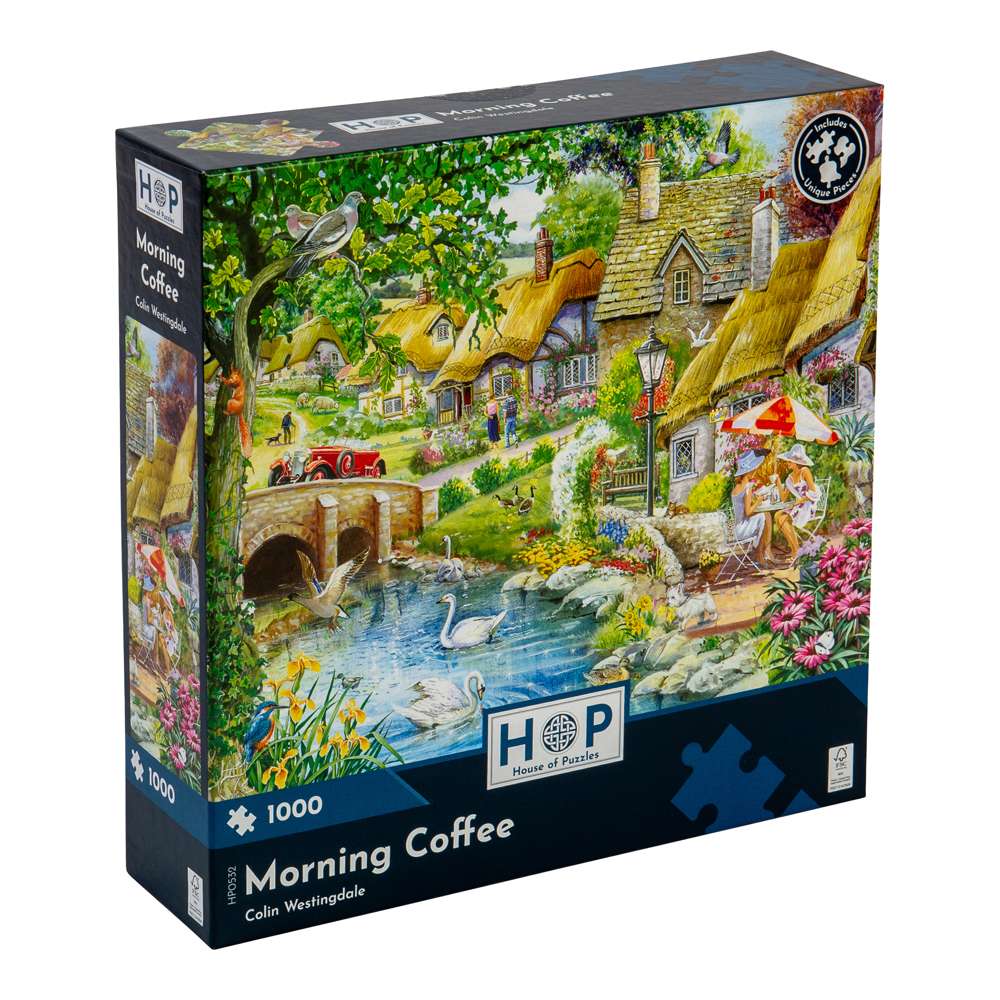 Morning Coffee - 1000 Piece Jigsaw Puzzle