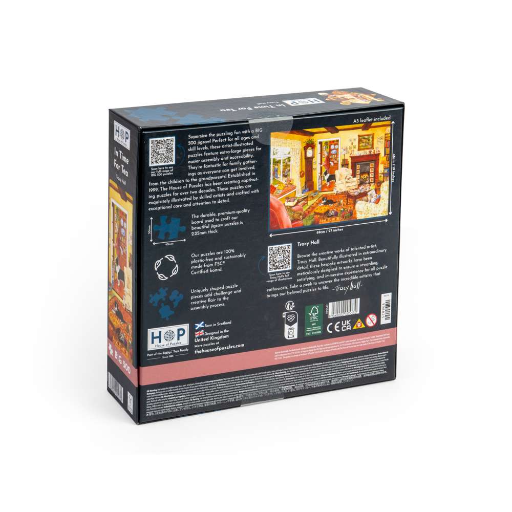 In Time For Tea - BIG 500 Piece Jigsaw Puzzle