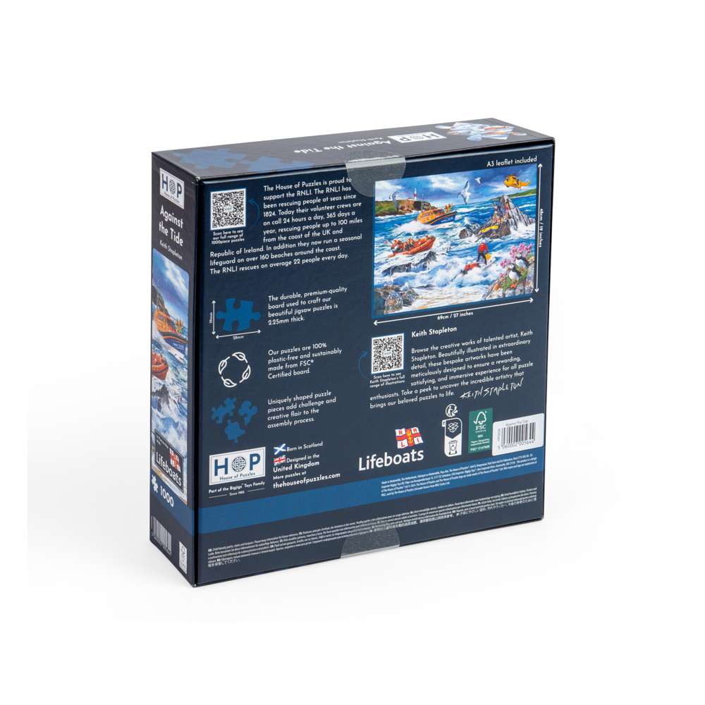Against The Tide - 1000 Piece Jigsaw Puzzle