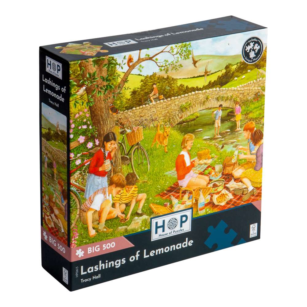 Lashings of Lemonade - BIG 500 Piece Jigsaw Puzzle