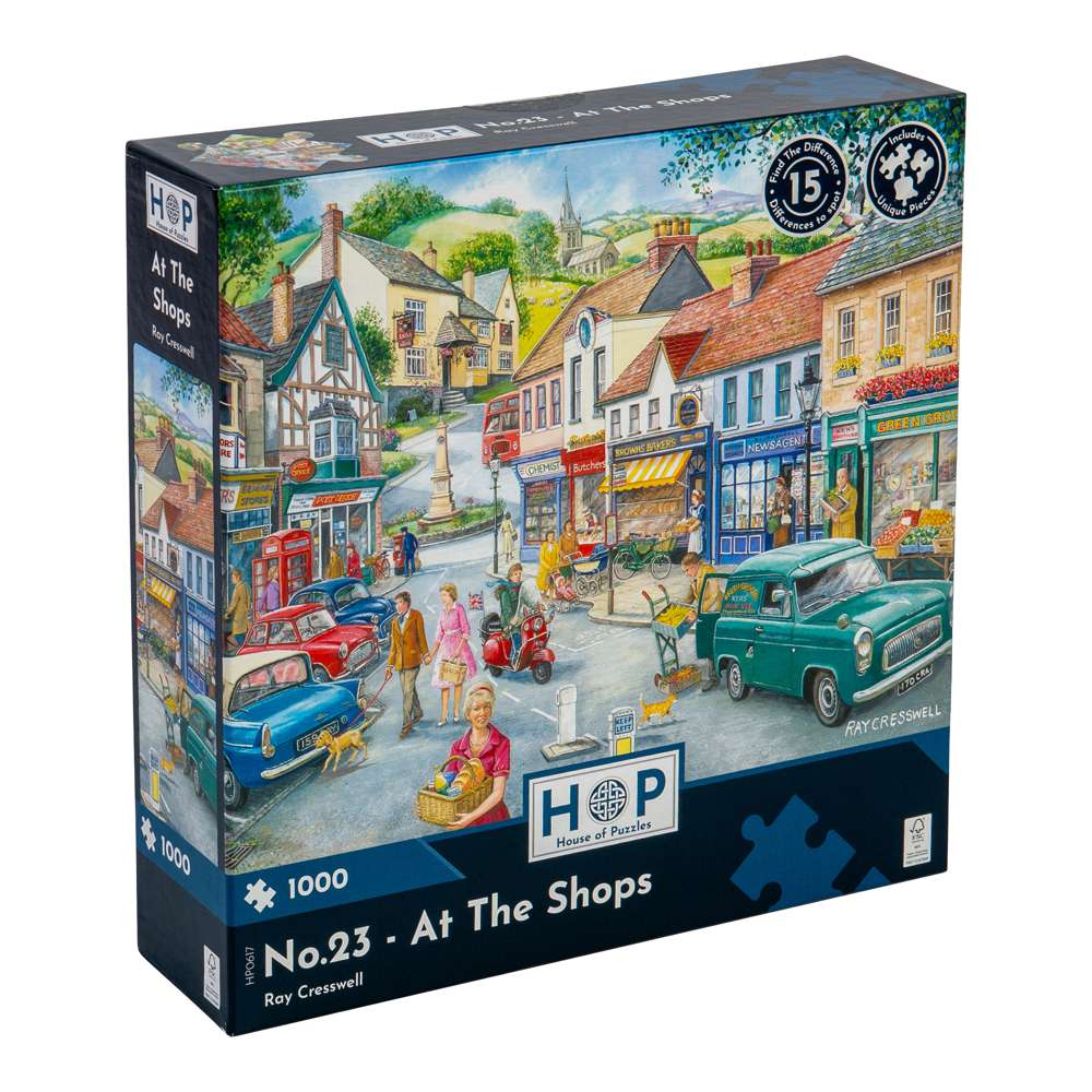 No.23 - At The Shops - 1000 Piece Jigsaw Puzzle
