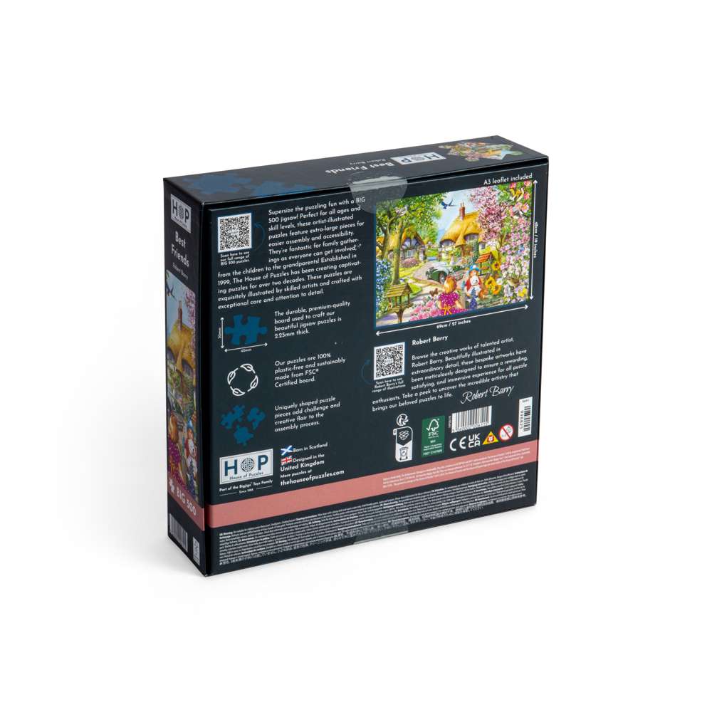 Best Friends - BIG 500 Piece Jigsaw Puzzle