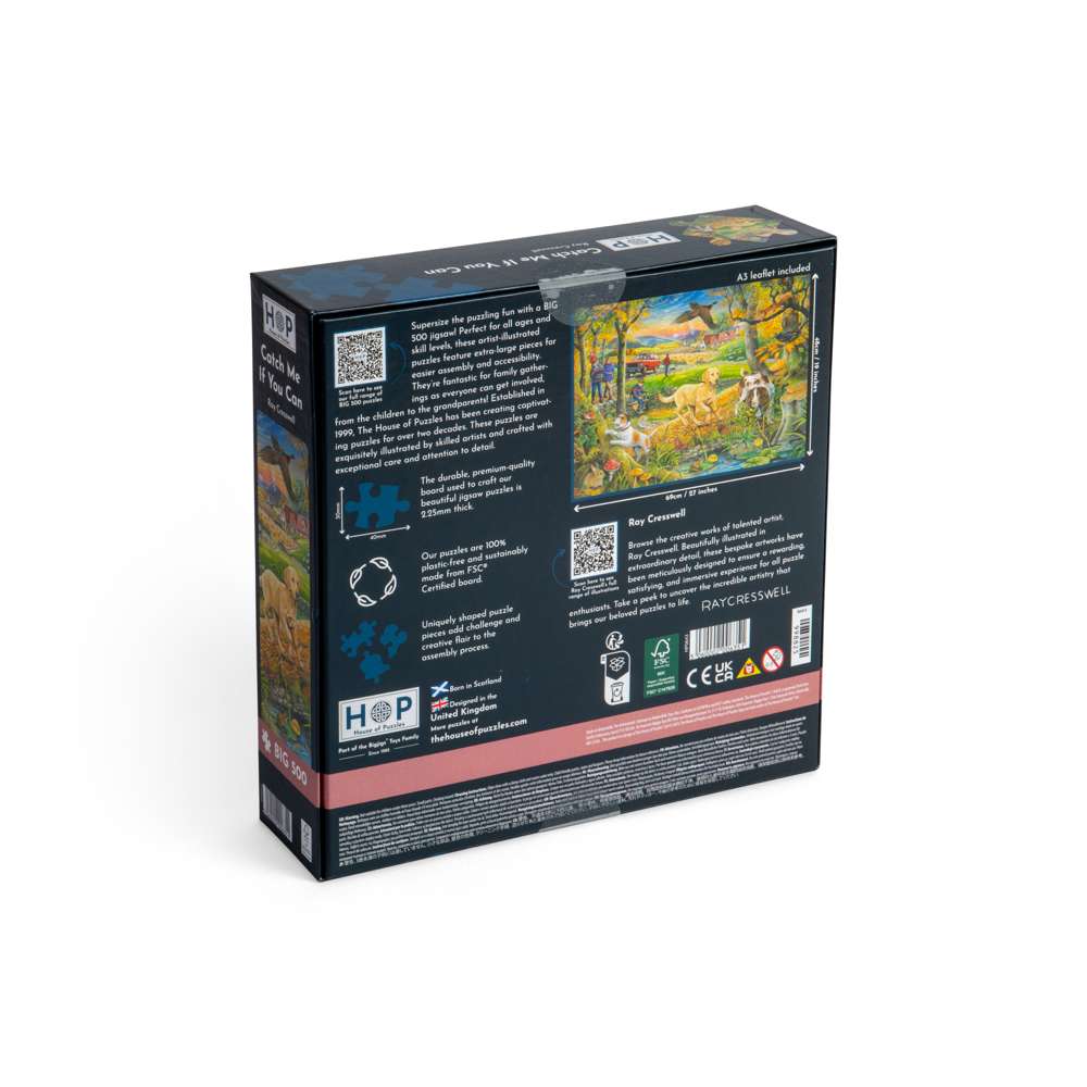 Catch Me If You Can - BIG 500 Piece Jigsaw Puzzle