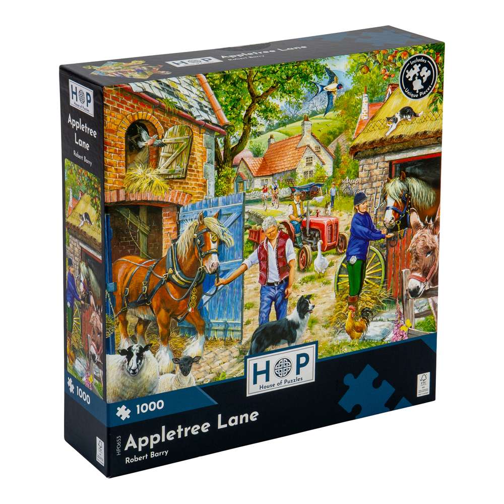 Appletree Lane - 1000 Piece Jigsaw Puzzle