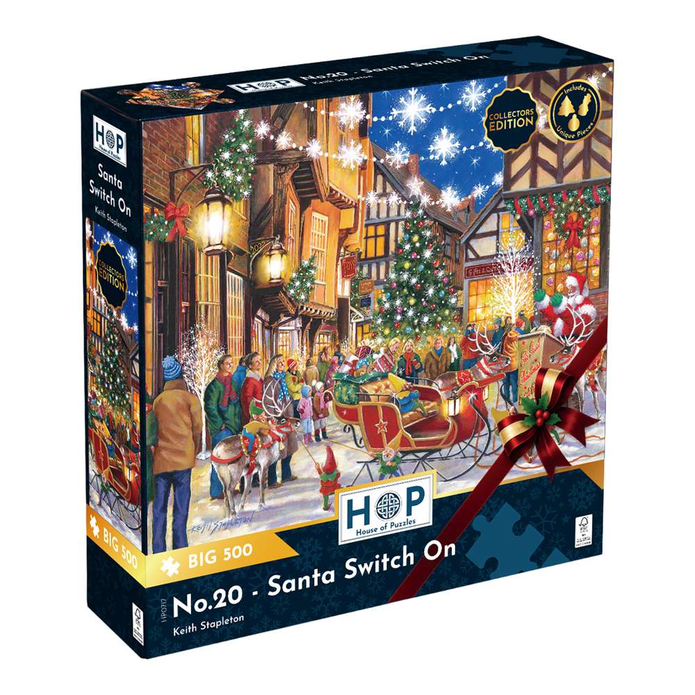 No.20 - Santa Switch On BIG 500 Puzzle